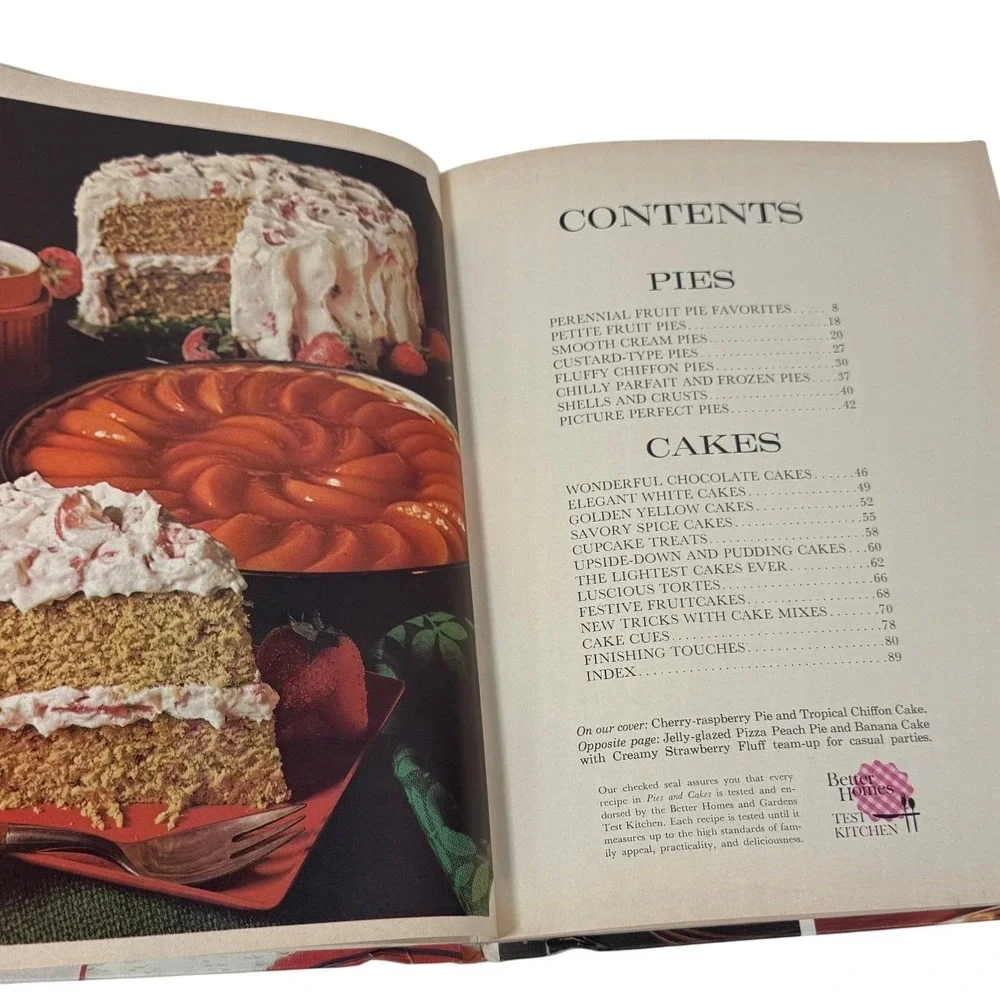 Vintage Set Better Homes & Gardens Pies & Cakes/Cookies & Candies Cookbooks 1968